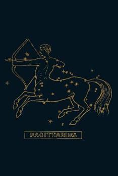 Paperback Sagittarius: Zodiac Notebook 120-Page Lined Sagittarius Zodiac Journal Book