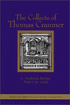 Hardcover The Collects of Thomas Cranmer Book