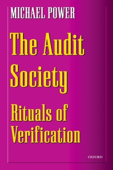 Paperback The Audit Society: Rituals of Verification Book