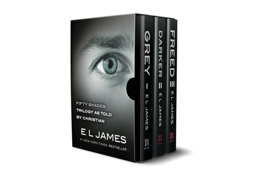 Paperback Fifty Shades as Told by Christian Trilogy: Grey, Darker, Freed Box Set Book