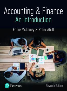 Paperback Accounting and Finance: An Introduction Book