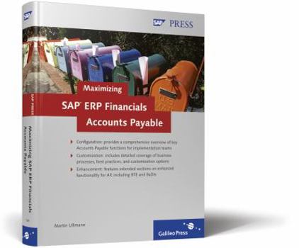 Hardcover Maximizing SAP Erp Financials Accounts Payable: Configuration Book