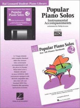 Diskette Popular Piano Solos - Level 2 - GM Disk: Hal Leonard Student Piano Library Book