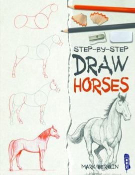 Hardcover Draw Horses Book