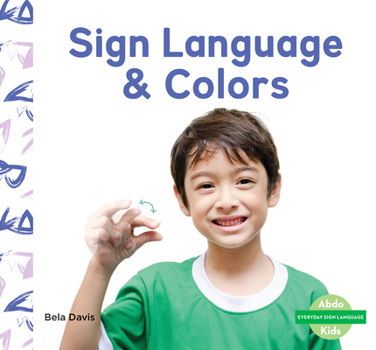 Library Binding Sign Language & Colors Book