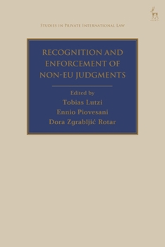 Hardcover Recognition and Enforcement of Non-EU Judgments Book