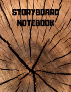 Paperback Storyboard Notebook: Storyboard Sketchbook Journal Novelty Gift for Creative Diary for Film Director, Blank panels Draw or Write In Ideas Book