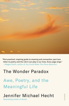 Paperback The Wonder Paradox: Awe, Poetry, and the Meaningful Life Book