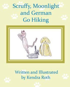 Paperback Scruffy, Moonlight, and German Go Hiking Book