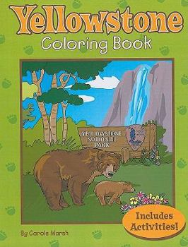 Paperback Yellowstone Coloring Book