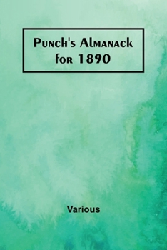 Paperback Punch's Almanack for 1890 Book