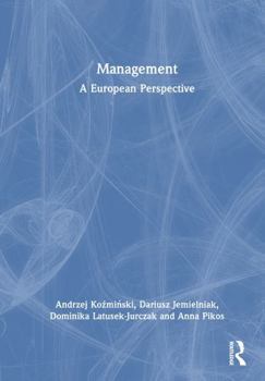 Hardcover Management: A European Perspective Book