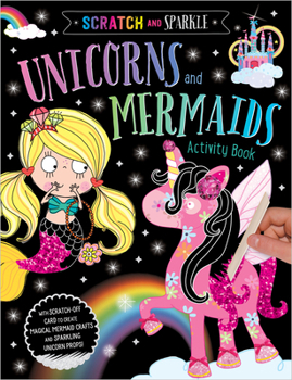 Paperback Unicorns and Mermaids Activity Book