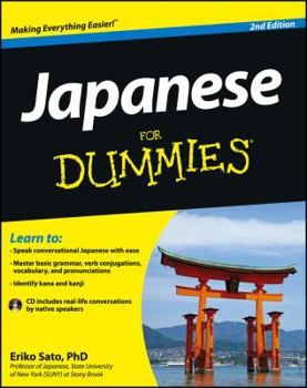 Paperback Japanese for Dummies [With CD (Audio)] Book