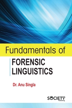 Hardcover Fundamentals of Forensic Linguistics Book