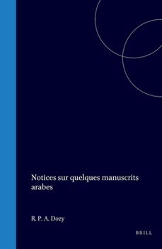Notices sur quelques manuscrits arabes (French Edition)