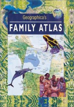 Hardcover Geographica's Family Atlas Book