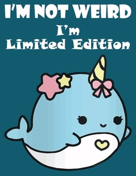 Paperback I'm not Wired I'm Limited Edition: Amazing Notebook for all ages Unicorn lover (Composition Book, Journal) (8.5 x 11 Large) Book