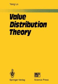 Paperback Value Distribution Theory Book