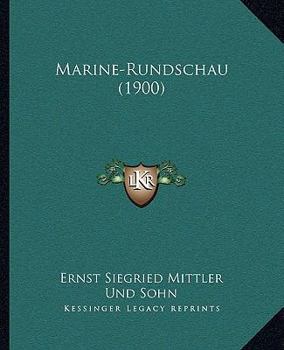Paperback Marine-Rundschau (1900) [German] Book