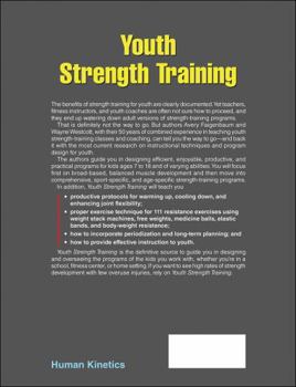Paperback Youth Strength Training: Programs for Health, Fitness, and Sport Book