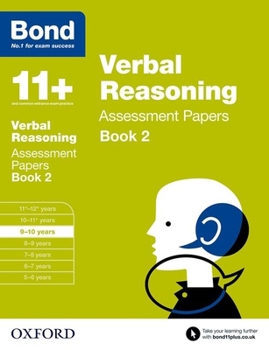 Paperback Bond 11+: Verbal Reasoning: Assessment Papers Book