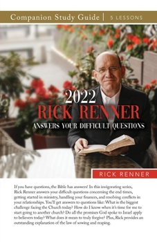 Paperback 2022 Rick Renner Answers Your Difficult Questions Study Guide Book