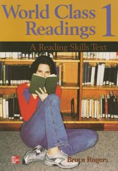 Paperback World Class Readings 1 Student Book: A Reading Skills Text Book