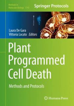 Hardcover Plant Programmed Cell Death: Methods and Protocols Book