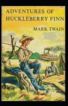 Paperback Adventures of Huckleberry Finn illustrated Book
