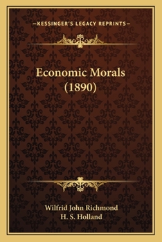 Paperback Economic Morals (1890) Book