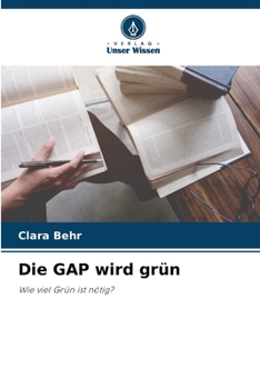Paperback Die GAP wird grün [German] Book