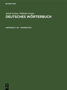 Hardcover Un - Unansichtig [German] Book