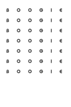 Paperback Boogie Minimalist Retro 120 Page Notebook Lined Journal Book