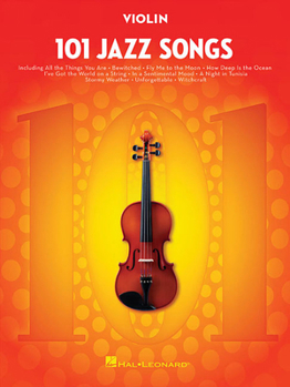 Paperback 101 Jazz Songs for Violin Book