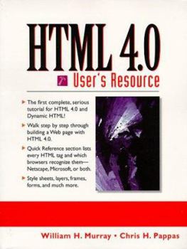 Paperback HTML 4 0 Users Resource Book