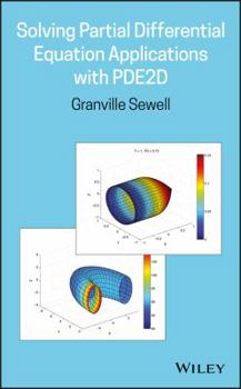 Hardcover Solving Partial Differential Equation Applications with Pde2d Book