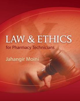 Paperback Law and Ethics for Pharmacy Technicians Book