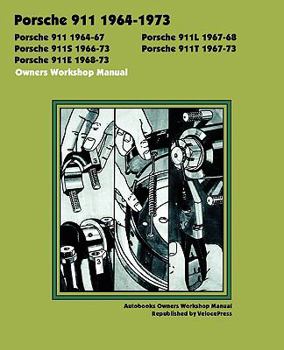 Paperback Porsche 911, 911l, 911s, 911t, 911e 1964-1973 Owners Workshop Manual Book