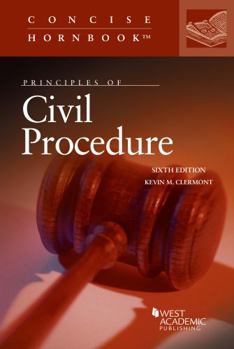 Paperback Principles of Civil Procedure (Concise Hornbook Series) Book