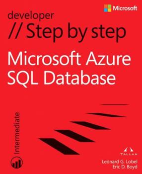 Paperback Microsoft Azure SQL Database Step by Step Book