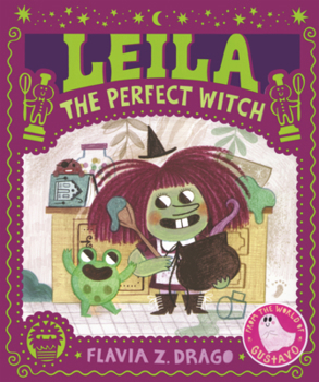 Library Binding Leila the Perfect Witch Book