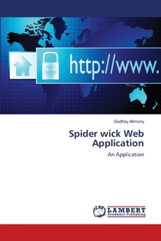 Paperback Spider wick Web Application Book