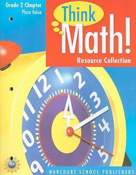 Paperback Think Math! Place Value Resource Collection, Grade 2 Book