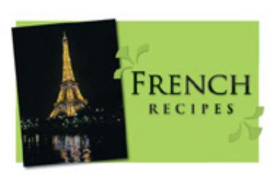 Spiral-bound French Recipes Book