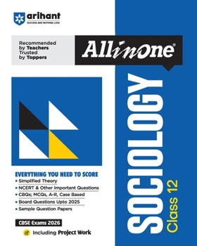 Paperback All In One Sociology 12 Th Book
