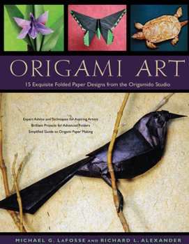 Hardcover Origami Art: 15 Exquisite Folded Paper Designs from the Origamido Studio: Intermediate and Advanced Projects: Origami Book with 15 Book