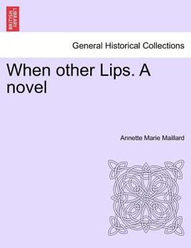 Paperback When Other Lips. a Novel Book
