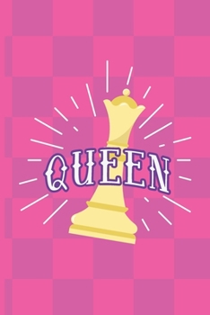 Paperback Queen: Chess Scorebook Pad Sheets Paperback - Strategy Improvement Workbook- Chess Gifts Men Kids Adults Grandmaster Camp- Ma Book