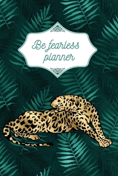 Paperback Be fearless planner Book